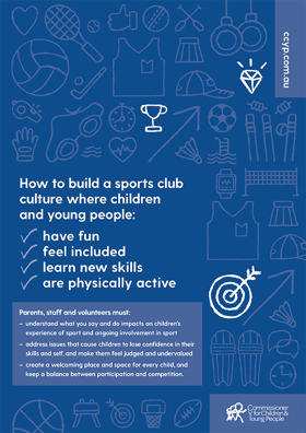 Becoming a Child-Friendly Sports Club
