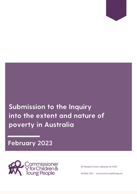 Submission to the Ie extent and nature of poverty cover