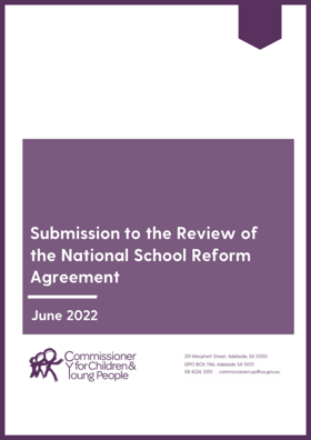 Submission to the Review of the National School Reform Agreement